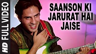 Saanson Ki Jarurat Hai Jaise  Aashiqui  Kumar Sanu  Sameer  Rahul Roy Anu Agarwal [upl. by Areit615]