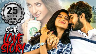 South Love Story Full South Indian Hindi Dubbed Movie  Santosh Sobhan Riya Suman [upl. by Anecusa566]