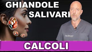 Scialolitiasi calcoli delle ghiandole salivari [upl. by Heilman974]