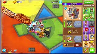 BTD6  Cubism with Sauda and Crossbow Master CHIMPS [upl. by Pascia]