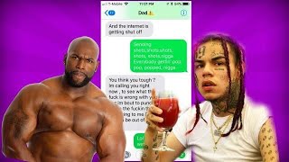 TEKASHI 6IX9INE quotBILLYquot LYRIC PRANK ON DAD  Wait til End [upl. by Aillicec]