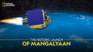 The Historic Launch of Mangalyaan  Chandrayaan3 countdowntohistory  National Geographic [upl. by Afinom441]