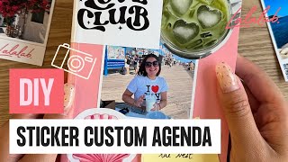 DIY  Stickers custom agenda [upl. by Pierette935]