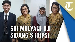 Viral Mahasiswa UI Duiji Sri Mulyani saat Ujian Skripsi [upl. by Briant]