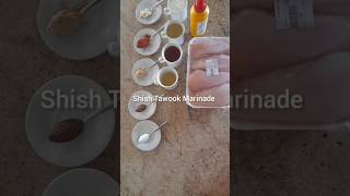 The best shish taouk chicken marinade [upl. by Dranek]