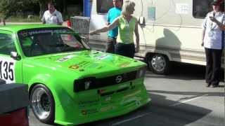 Zwahlen Racing Team mit The Fastest Opel Kadett C 16V 2486ccm in Biere 2012 [upl. by Murat487]