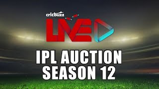 Cricbuzz LIVE IPL 2019 Auction Postshow [upl. by Domela]