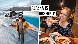 Our PERFECT Weekend in Anchorage  TOP Things To Do amp Delicious Local Food 🤤 RV Life Alaska [upl. by Adlitam]