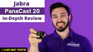 Jabra Panacast 20 InDepth Review  Camera and Mic Tests [upl. by Benni]