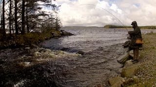 The March Brown Spider Fishing and Fly Tying [upl. by Enak909]