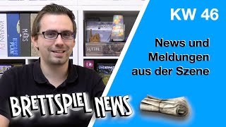 BrettspielNews KW46 2021  News aus der Brettspielwelt [upl. by Stephenie]