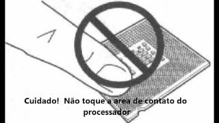 Como instalar um processador intel [upl. by Wilber940]