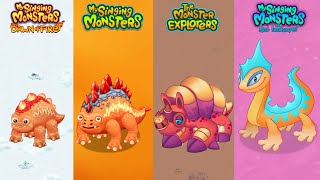 ALL My Singing Monsters Vs The Monster Explorers Vs The Lost Landcapes Vs The Monster Explorers [upl. by Mouldon]