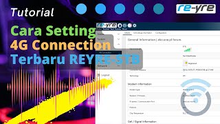 Cara setting modem 4G Connection terbaru di openwrt reyrestb  REYREWRT [upl. by Eugeniusz]