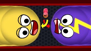 Wormateio Halloween Tiny Worm Hunting 2Biggest Worm In Wormateio Troll Moments Gameplay [upl. by Toland]