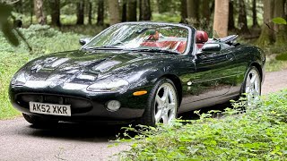 Jaguar XKR 42 Supercharged V8  Red leather low miles [upl. by Sluiter]