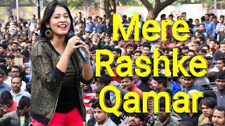 Mere Rashke Qamar By Rojalin Sahu At Pathostav Bhubaneswar  Odishalinks [upl. by Akerdnahs]