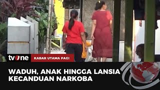 Konsumsi Eximer amp Tramadol Satu Kampung Kecanduan Narkoba  Kabar Utama Pagi tvOne [upl. by Edwine]