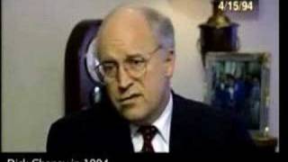 Cheney in 1994 on Iraq [upl. by Ahsikar]