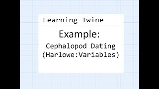 Twine 22 Learning Twine Example  Cephalopod Dating Harlowe 21 Variables [upl. by Retsila]