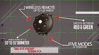 Best Hog Feeder Light for 2019  OwlEye by Predator Tactics [upl. by Choo423]