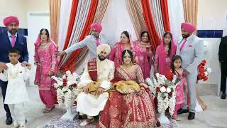 Sukh amp Simran Wedding Ceremony [upl. by Gitt72]