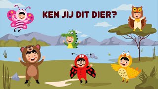 Raad de Dieren Een Leuk Spel voor Kinderen [upl. by Amik]