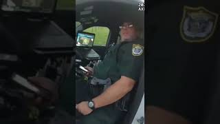 Suwannee County Florida Deputy J Mcrola cursed Dispatcher [upl. by Tertias]