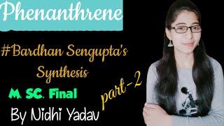 Phenanthrenepart2Bardhan Senguptas Synthesis Preparation of Phenanthrene [upl. by Ylurt163]