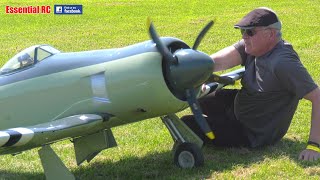 FANTASTIC sounding RC AIRCRAFT COMPILATION  Radial powered scale WARBIRDS [upl. by Anatol]