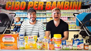 PROVIAMO TUTTO IL CIBO PER BAMBINI DEL SUPERMERCATO  NON DOVEVAMO FARLO RISCHIAMO DI STARE MALE [upl. by Lynden]