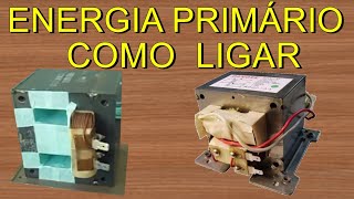 COMO LIGAR UM TRAFO DE MICROONDAS TRANSFORMADOR DE MICROONDAS MAQUINA DE SOLDA COM TRAFO MICROONDAS [upl. by Branca600]