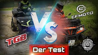 CFMOTO VS TGB Vergleichstest über 1000 Kilometer  ATV NATION GERMANY  4K [upl. by Nevile]