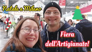 FIERA DELLARTIGIANATO Mercatini di Natale a Milano con noi [upl. by Haskel]