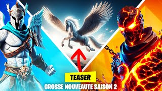 NOUVEAU TEASER ET GROSSE NOUVEAUTE POUR LA PROCHAINE SAISON  FORTNITE CHAPITRE 5 SAISON 2 [upl. by Bittner14]