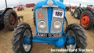 1964 Roadless Fordson Super Major 4WD 36 Litre 4Cyl Diesel Tractor 54 HP [upl. by Ymia369]