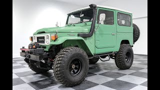 1980 Toyota FJ40 Land Cruiser [upl. by Nesyla]