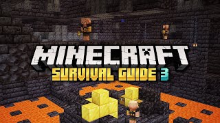 Looting a Piglin Bastion Remnant ▫ Minecraft Survival Guide S3 ▫ Tutorial Lets Play Ep32 [upl. by Hessney]