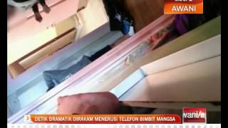 Feri karam Detik dramatik dirakam menerusi telefon bimbit mangsa [upl. by Sisxela]