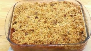 How to Make RHUBARB CRUMBLE  Delicious Recipe [upl. by Leahcar856]