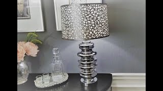 Lampshade Upgrade Using Placemats [upl. by Iarised]