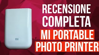 Xiaomi Mi Portable Photo Printer  La Mini Stampante al giusto prezzo unboxing e recensione [upl. by Egdirdle939]