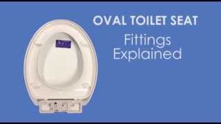 Vivid Designs Oval Toilet Seat Fitting [upl. by Nightingale]