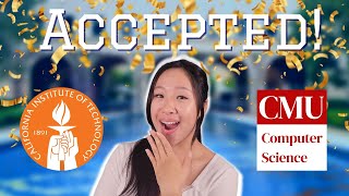 HOW TO GET INTO CALTECH  CARNEGIE MELLON SCS [upl. by Inahteb26]