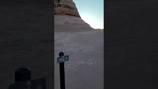 delicate Arch hike at Sunrise delicatearch archesnationalpark utah [upl. by Jordan]