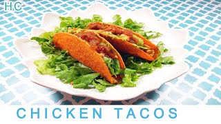 Chicken Taco Recipe  The Best Chicken Tacos Ever [upl. by Odlawso]