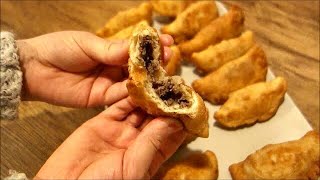 How to make samosa Original recipe for sambusaSambousek lahme [upl. by Aztilem]