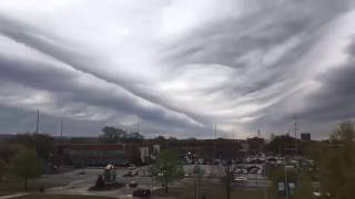 Exceptional display clouds and gravity waves [upl. by Elisa]