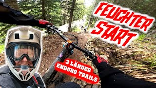 Flüssiger Sonnenschein zum SEASON OPENING auf den 3 Länder Enduro Trails I Green Days 2024 [upl. by Frasier]