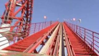 Viper Roller coaster Pov Six Flags Magic Mountian Hbvideos Cooldisneylandvideos [upl. by Dygall]